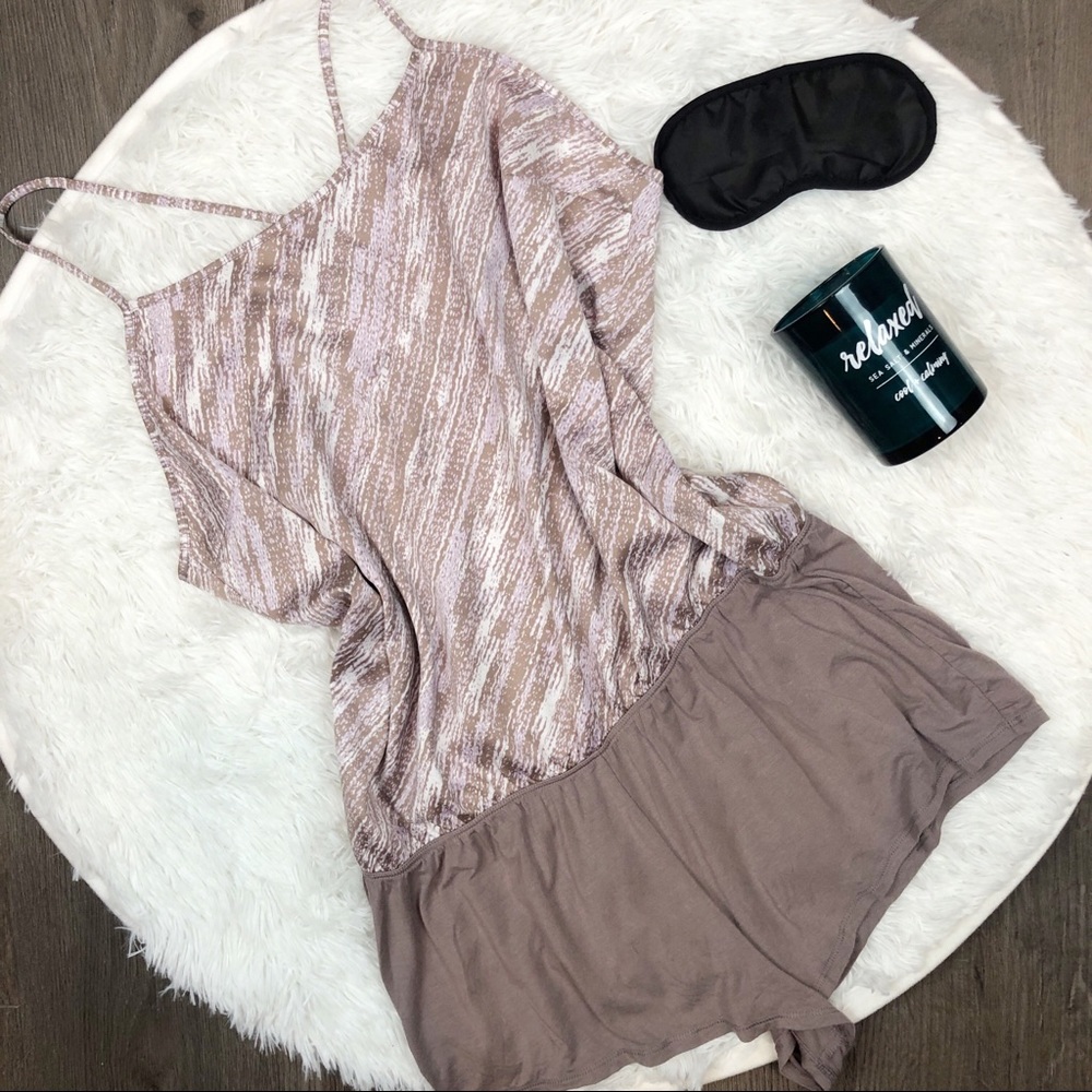 Victorias' Secret Pajama Romper Size Large